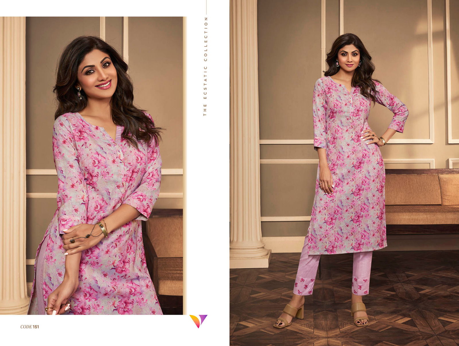 Shilpa By Vatsam Kurti With Bottom Catalog